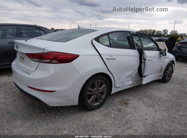 5NPD84LF8JH358274 2018 HYUNDAI ELANTRA Белый 