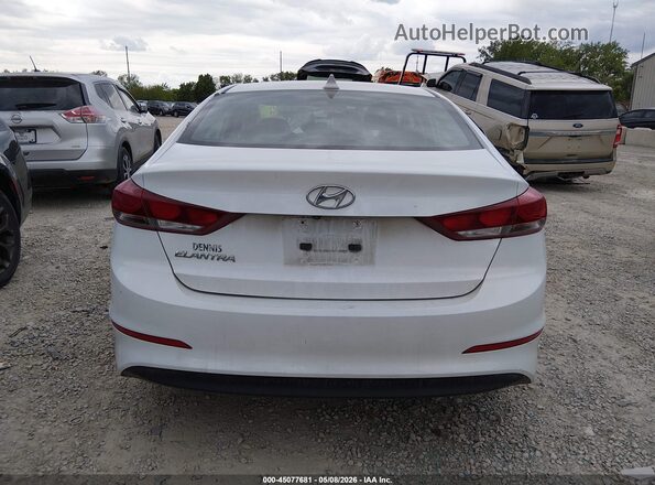 5NPD84LF8JH358274 2018 HYUNDAI ELANTRA Белый 