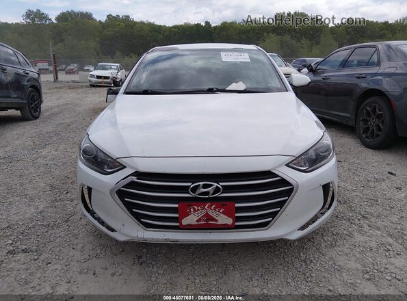 5NPD84LF8JH358274 2018 HYUNDAI ELANTRA Белый 