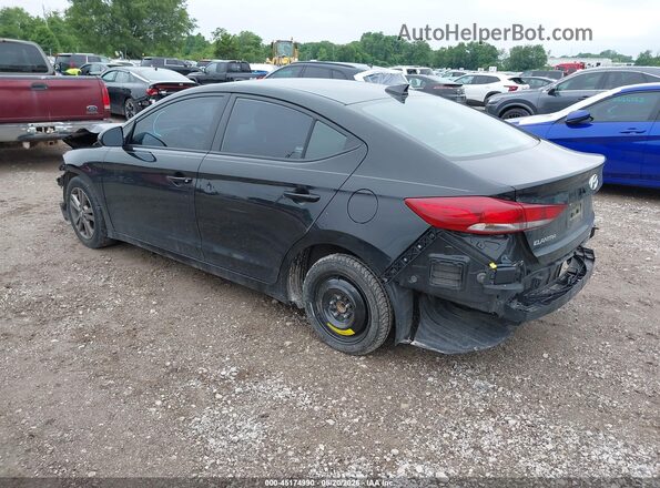 5NPD84LF8JH388357 2018 HYUNDAI ELANTRA Black Rear left