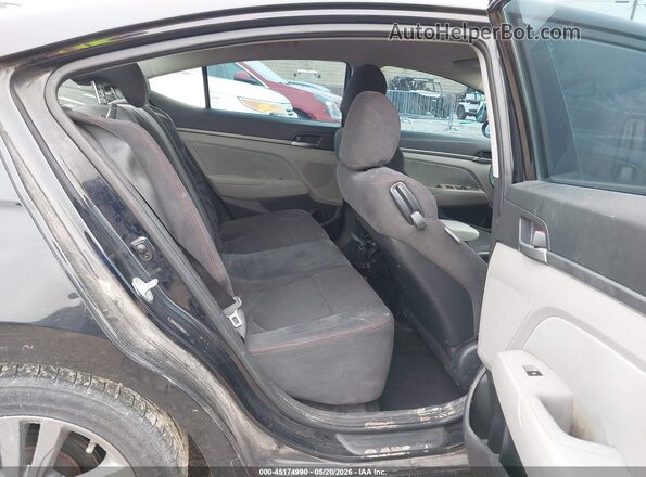 5NPD84LF8JH388357 2018 HYUNDAI ELANTRA Black VIN sticker view