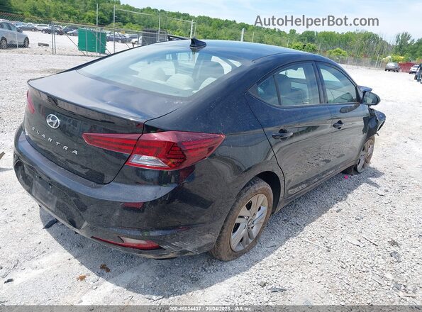 5NPD84LF8KH448459 2019 HYUNDAI ELANTRA Black უკანა მარჯვენა