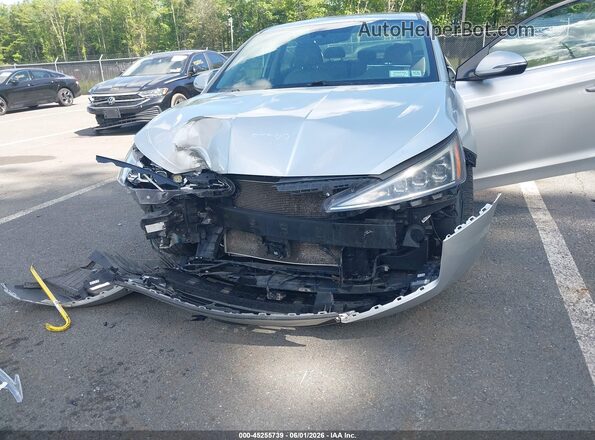 5NPD84LF8LH499154 2020 HYUNDAI ELANTRA Silver Widok z przodu
