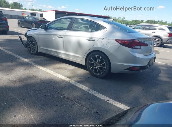 5NPD84LF8LH499154 2020 HYUNDAI ELANTRA Silver Tył lewy