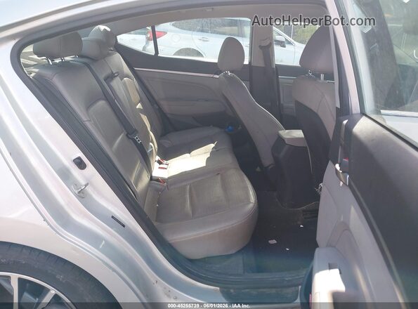 5NPD84LF8LH499154 2020 HYUNDAI ELANTRA Silver Widok naklejki z numerem VIN