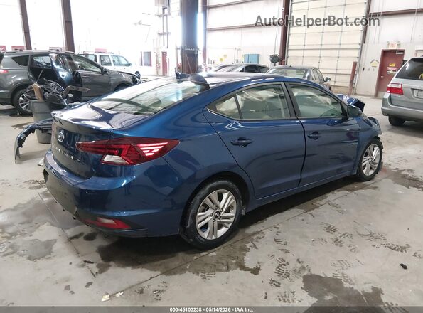 5NPD84LF8LH560034 2020 HYUNDAI ELANTRA Blue Tył prawy