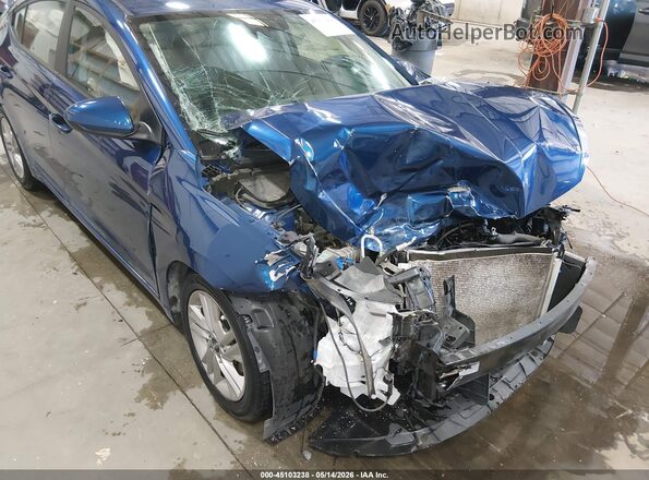 5NPD84LF8LH560034 2020 HYUNDAI ELANTRA Blue Widok z przodu