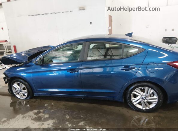 5NPD84LF8LH560034 2020 HYUNDAI ELANTRA Blue Widok wnętrza 360 stopni