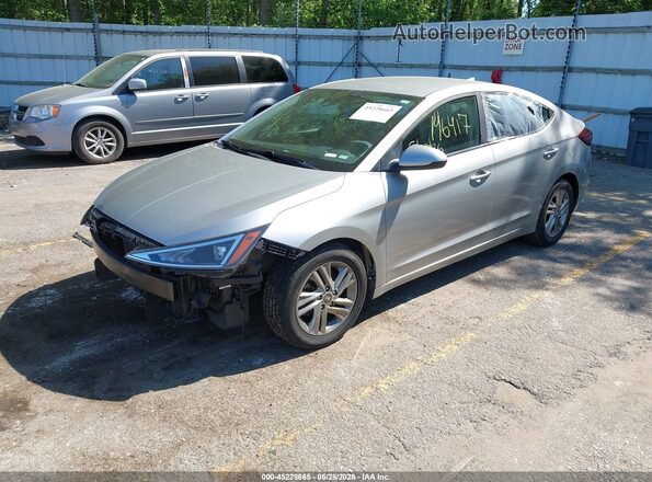 5NPD84LF8LH565377 2020 HYUNDAI ELANTRA Silver Front left