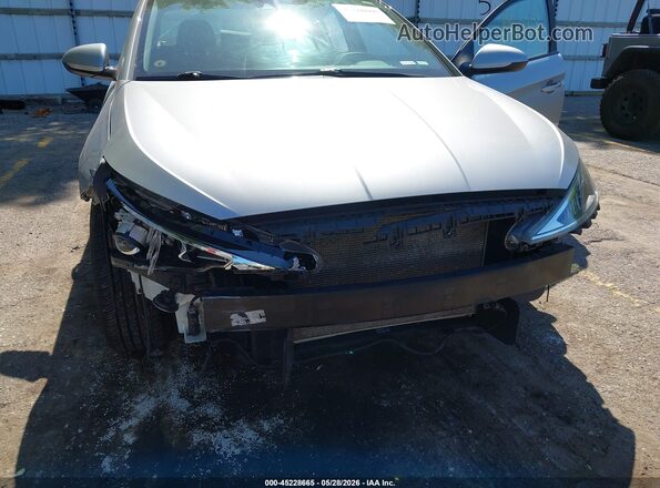 5NPD84LF8LH565377 2020 HYUNDAI ELANTRA Silver Front view
