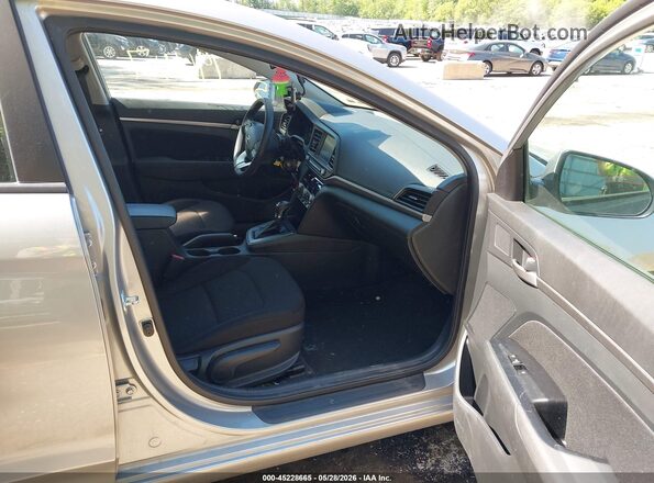 5NPD84LF8LH565377 2020 HYUNDAI ELANTRA Silver Front interior view