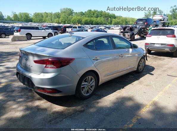 5NPD84LF8LH565377 2020 HYUNDAI ELANTRA Silver Rear right