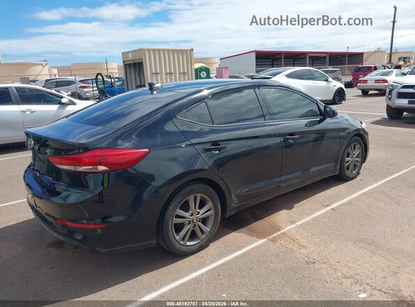 5NPD84LF9HH035782 2017 HYUNDAI ELANTRA Black უკანა მარჯვენა