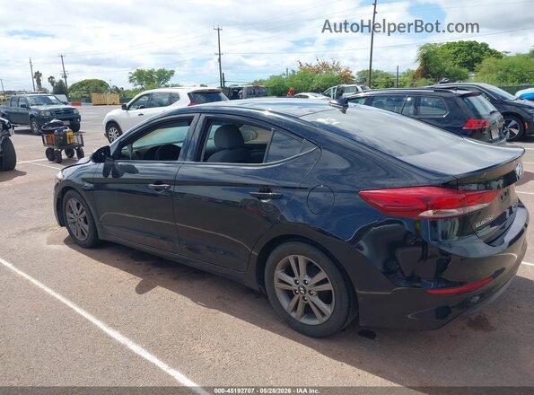 5NPD84LF9HH035782 2017 HYUNDAI ELANTRA Black უკანა მარცხენა