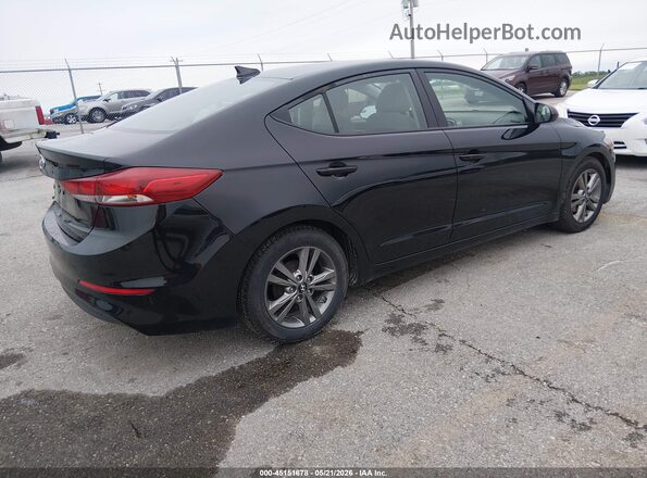 5NPD84LF9HH063940 2017 HYUNDAI ELANTRA Black Trasero derecho