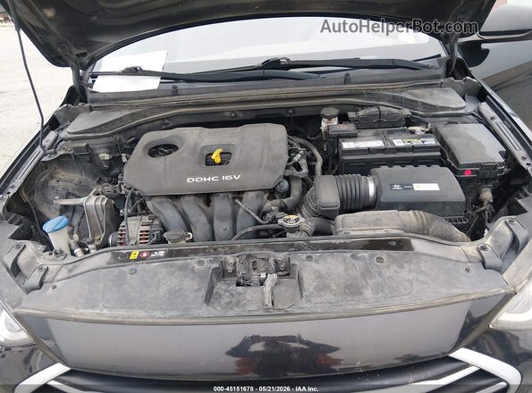5NPD84LF9HH063940 2017 HYUNDAI ELANTRA Black Vista trasera