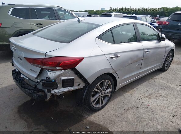 5NPD84LF9HH067275 2017 HYUNDAI ELANTRA Silver Tył prawy
