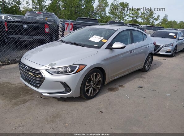 5NPD84LF9HH067275 2017 HYUNDAI ELANTRA Silver Przód lewy
