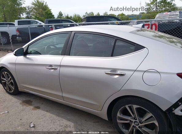 5NPD84LF9HH067275 2017 HYUNDAI ELANTRA Silver Widok wnętrza 360 stopni