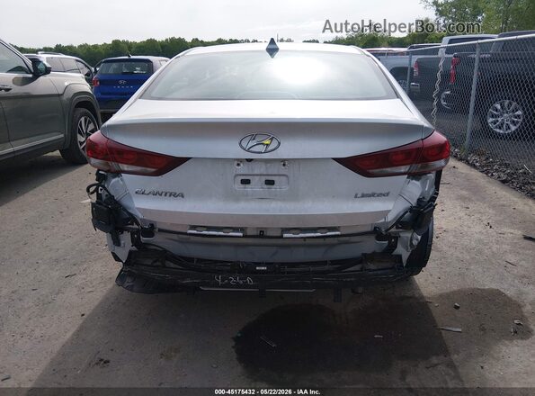 5NPD84LF9HH067275 2017 HYUNDAI ELANTRA Silver 