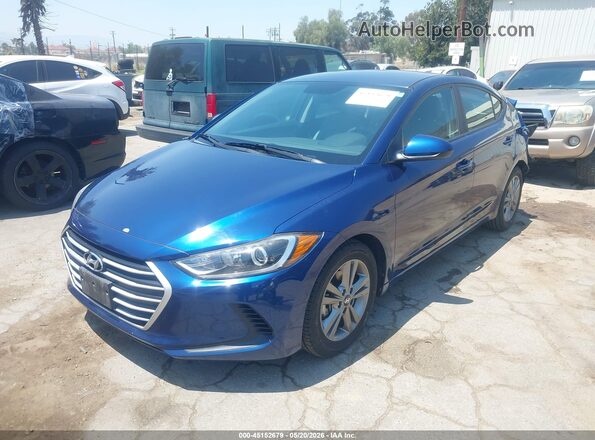 5NPD84LF9HH073917 2017 HYUNDAI ELANTRA Blue 
