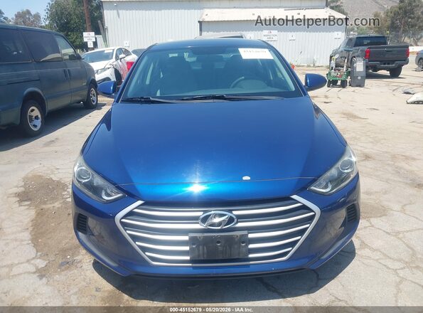5NPD84LF9HH073917 2017 HYUNDAI ELANTRA Blue 
