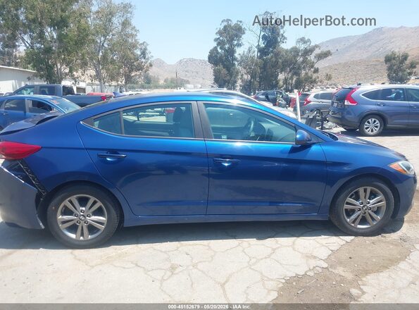 5NPD84LF9HH073917 2017 HYUNDAI ELANTRA Blue 