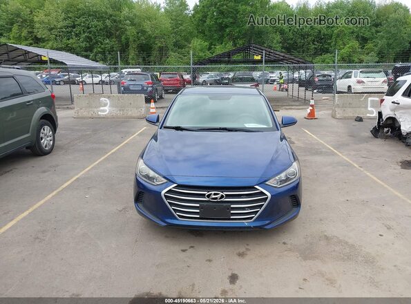 5NPD84LF9HH094072 2017 HYUNDAI ELANTRA Blue 