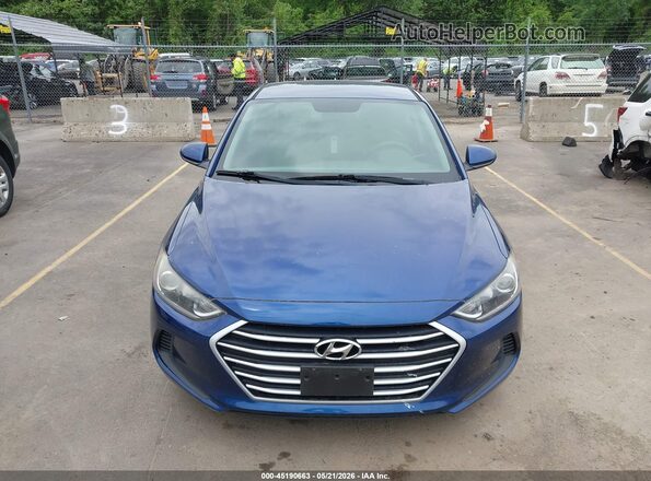 5NPD84LF9HH094072 2017 HYUNDAI ELANTRA Blue 