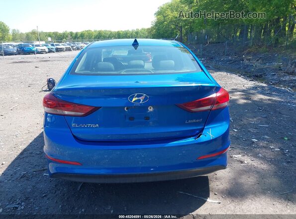 5NPD84LF9HH120301 2017 HYUNDAI ELANTRA Blue 