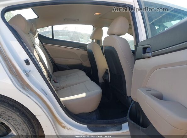 5NPD84LF9HH134540 2017 HYUNDAI ELANTRA White Widok naklejki z numerem VIN