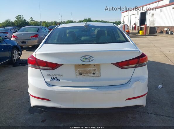 5NPD84LF9HH134540 2017 HYUNDAI ELANTRA White 