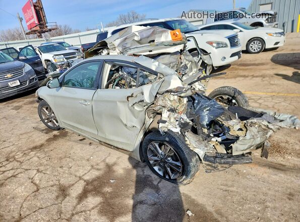 5NPD84LF9HH198674 2017 HYUNDAI ELANTRA Gray 