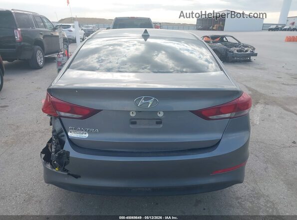 5NPD84LF9JH239438 2018 HYUNDAI ELANTRA Gray 