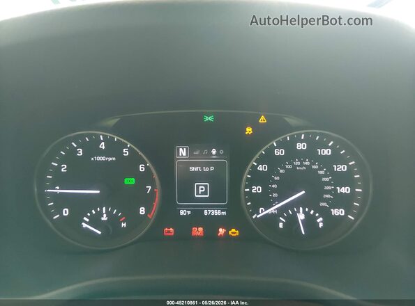 5NPD84LF9JH249774 2018 HYUNDAI ELANTRA Белый Вид задних сидений