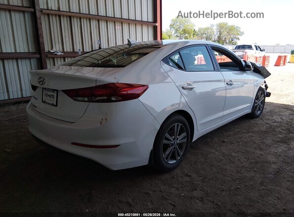 5NPD84LF9JH249774 2018 HYUNDAI ELANTRA Белый Задняя правая четверть