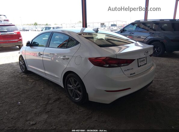 5NPD84LF9JH249774 2018 HYUNDAI ELANTRA Белый Задняя левая четверть