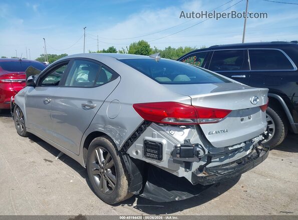 5NPD84LF9JH261262 2018 HYUNDAI ELANTRA Silver უკანა მარცხენა