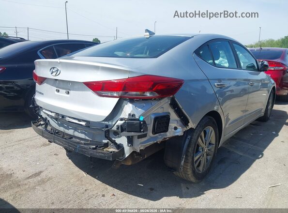 5NPD84LF9JH261262 2018 HYUNDAI ELANTRA Silver უკანა მარჯვენა