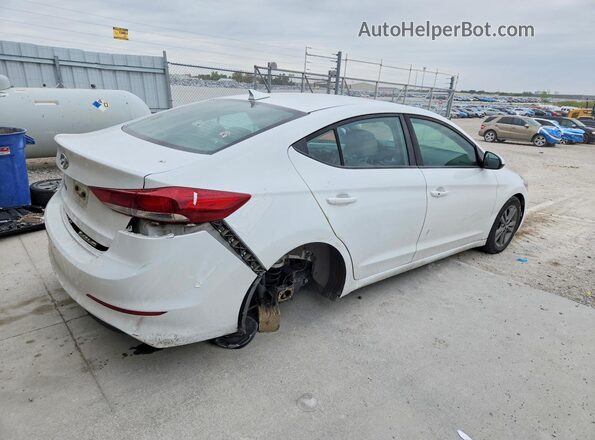 5NPD84LF9JH265909 2018 HYUNDAI ELANTRA White 