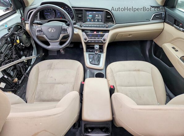5NPD84LF9JH265909 2018 HYUNDAI ELANTRA White 