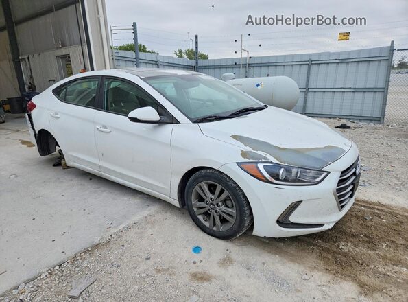 5NPD84LF9JH265909 2018 HYUNDAI ELANTRA White 