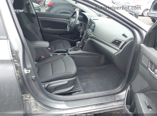 5NPD84LF9JH285206 2018 HYUNDAI ELANTRA Gray Vista interior delantera
