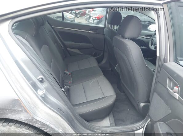 5NPD84LF9JH285206 2018 HYUNDAI ELANTRA Gray Vista de la etiqueta del VIN