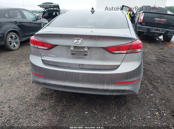 5NPD84LF9JH285206 2018 HYUNDAI ELANTRA Gray 