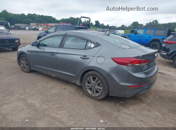 5NPD84LF9JH301209 2018 HYUNDAI ELANTRA Gray 