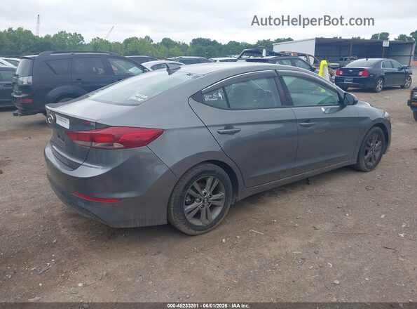 5NPD84LF9JH301209 2018 HYUNDAI ELANTRA Gray 