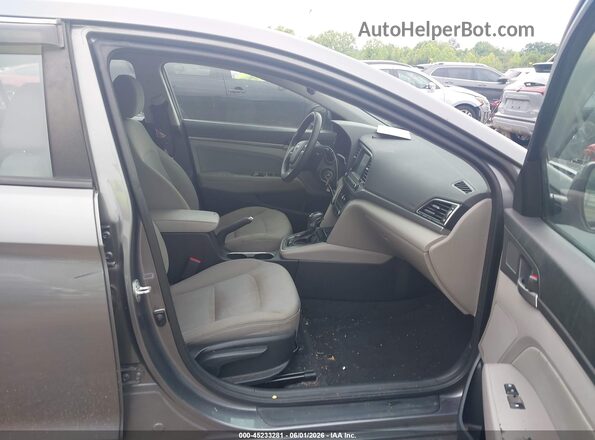 5NPD84LF9JH301209 2018 HYUNDAI ELANTRA Gray 