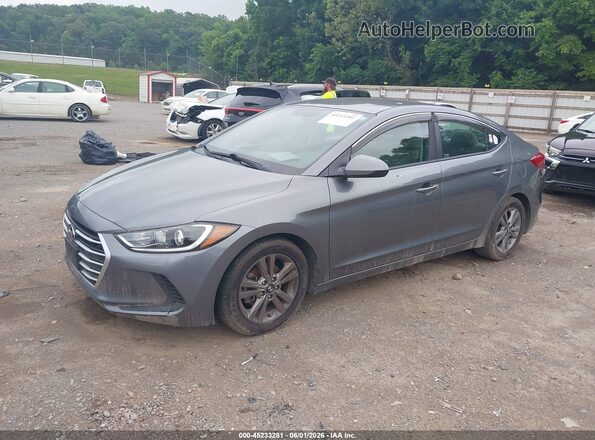 5NPD84LF9JH301209 2018 HYUNDAI ELANTRA Gray 