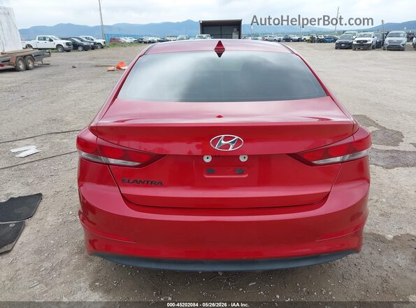 5NPD84LF9JH304238 2018 HYUNDAI ELANTRA Red 